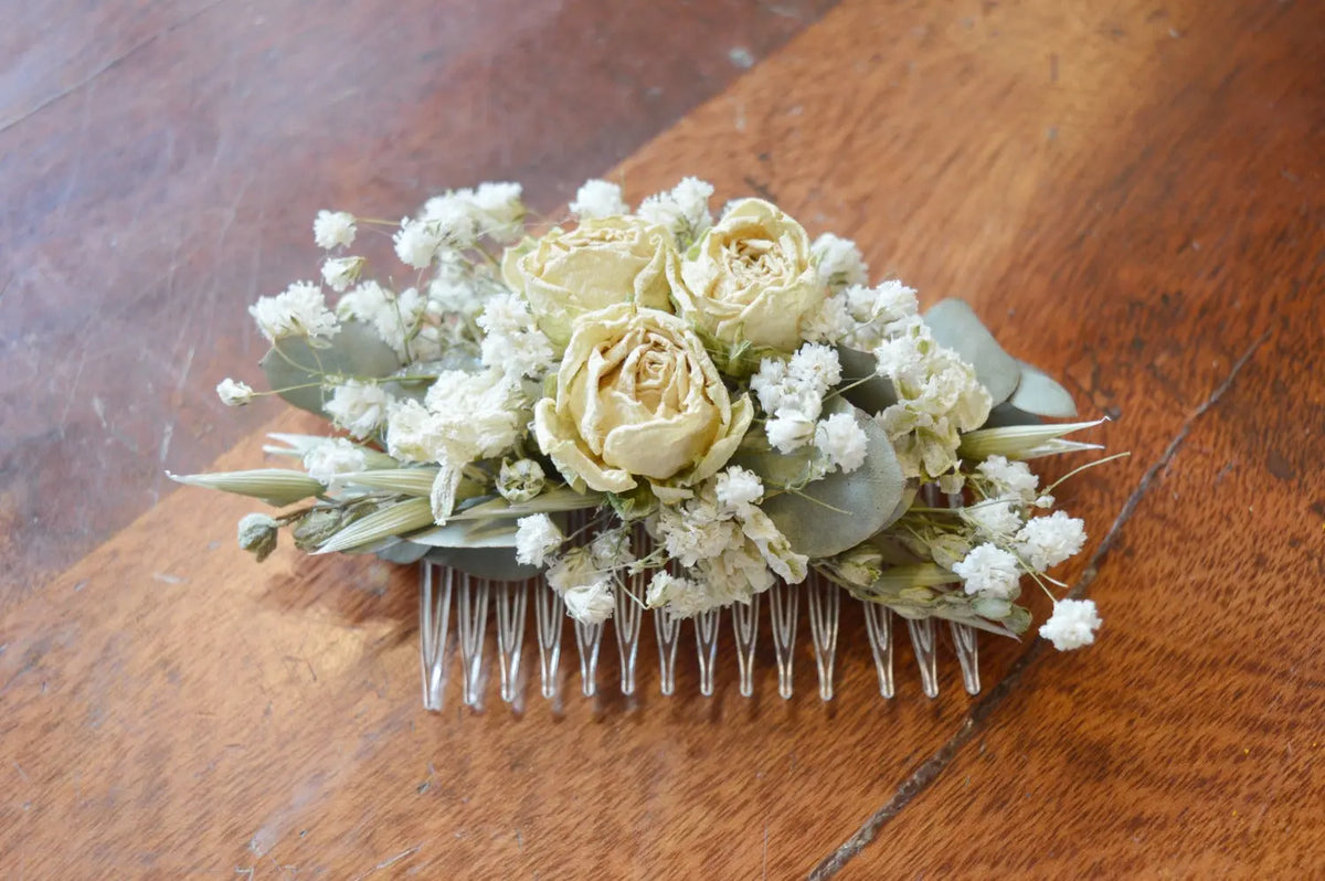 Natural Flower Comb image 1
