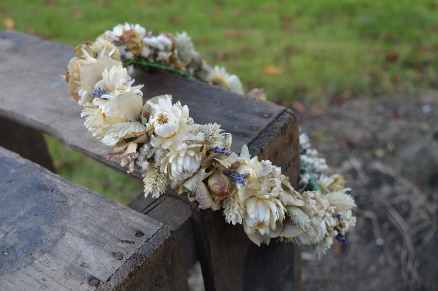Natural Dried Flower Crown image 0