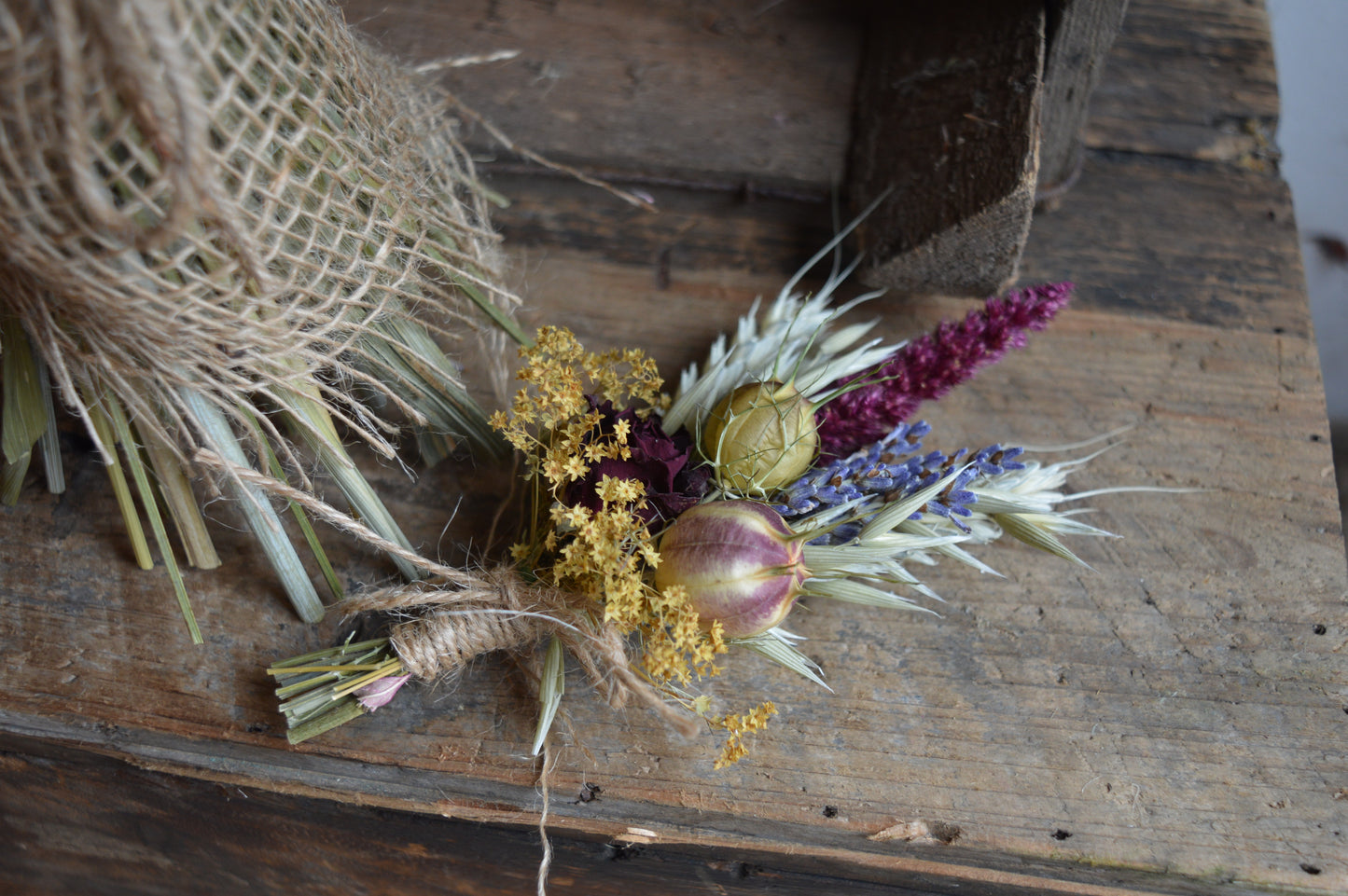 Warm Winter Buttonhole image 0