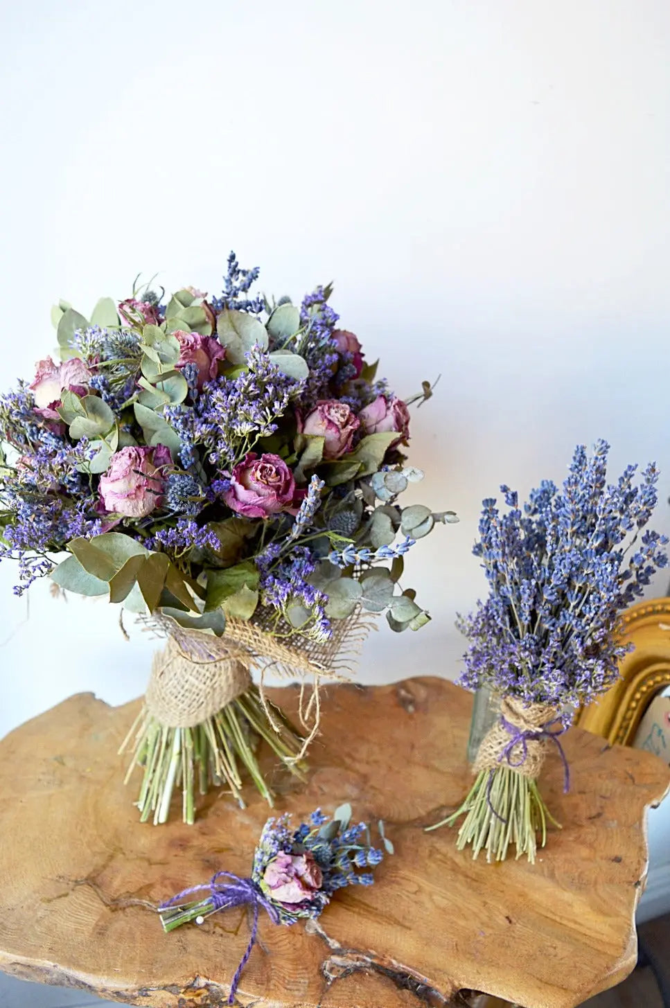 Vintage Lilac Bridal and Bridesmaid image 2
