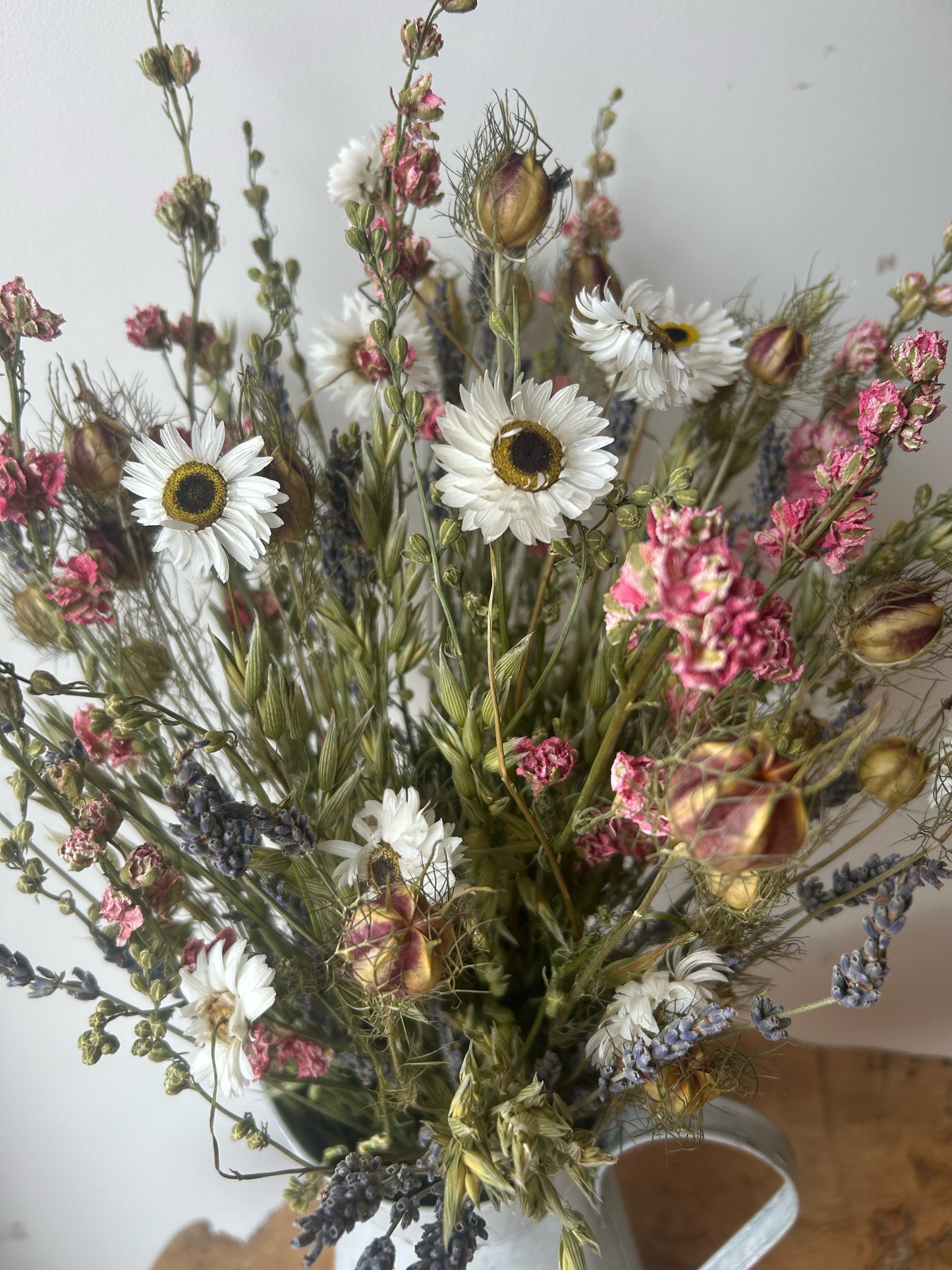 Cottage Garden Jug  -Pink and Purple image 1