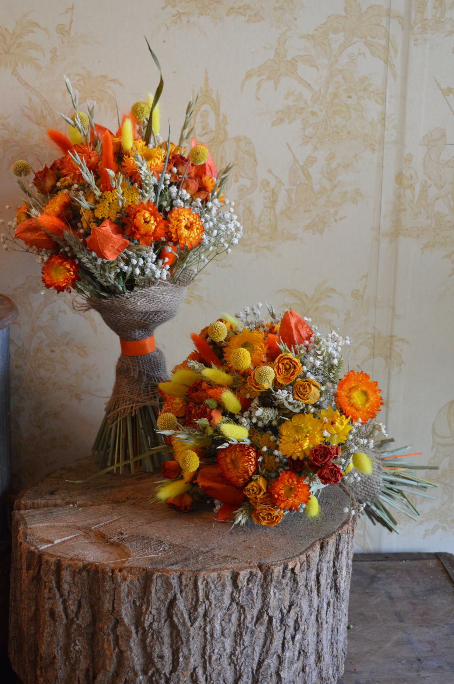 Vibrant Orange & Yellow Bouquet image 0