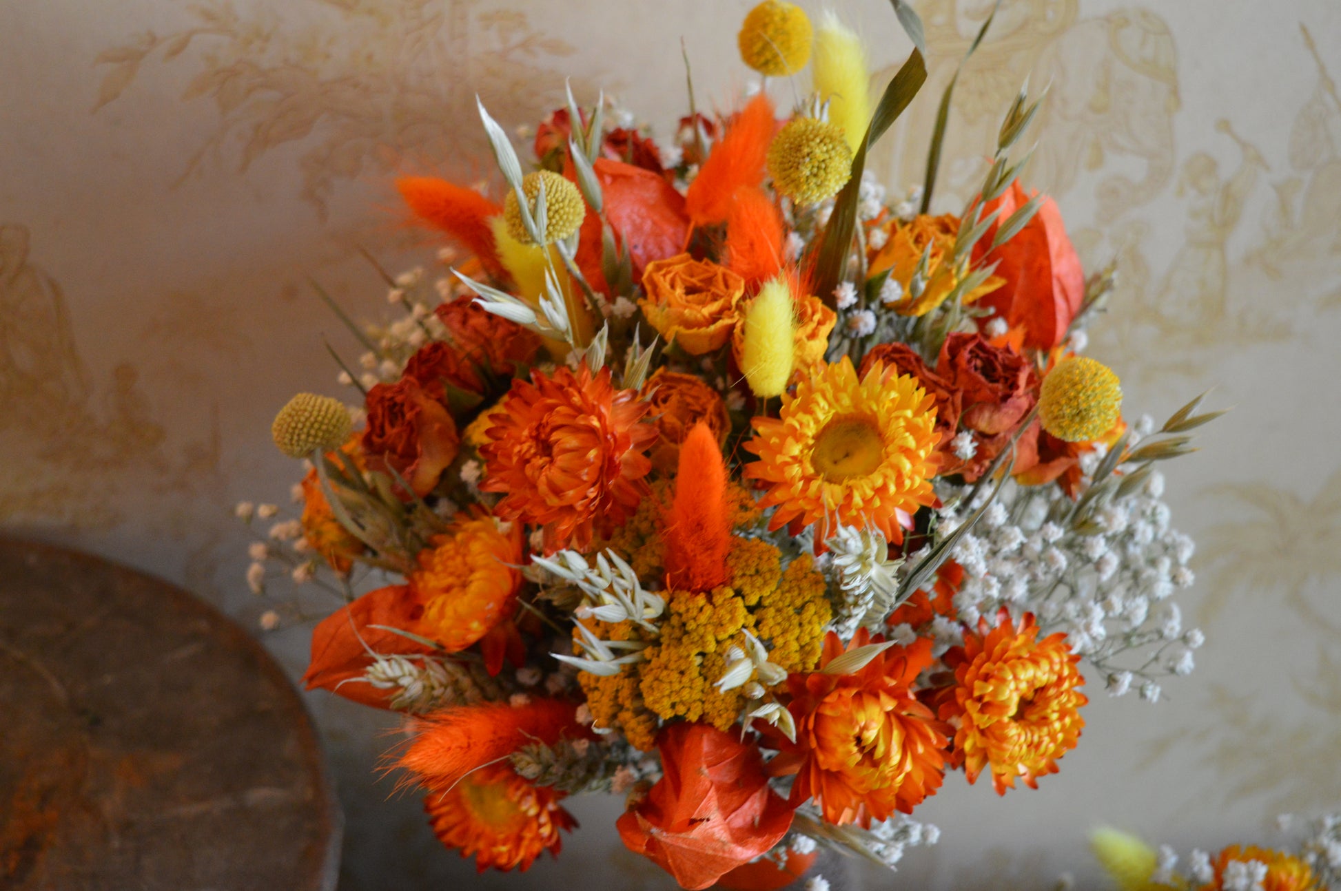 Vibrant Orange & Yellow Bouquet image 1
