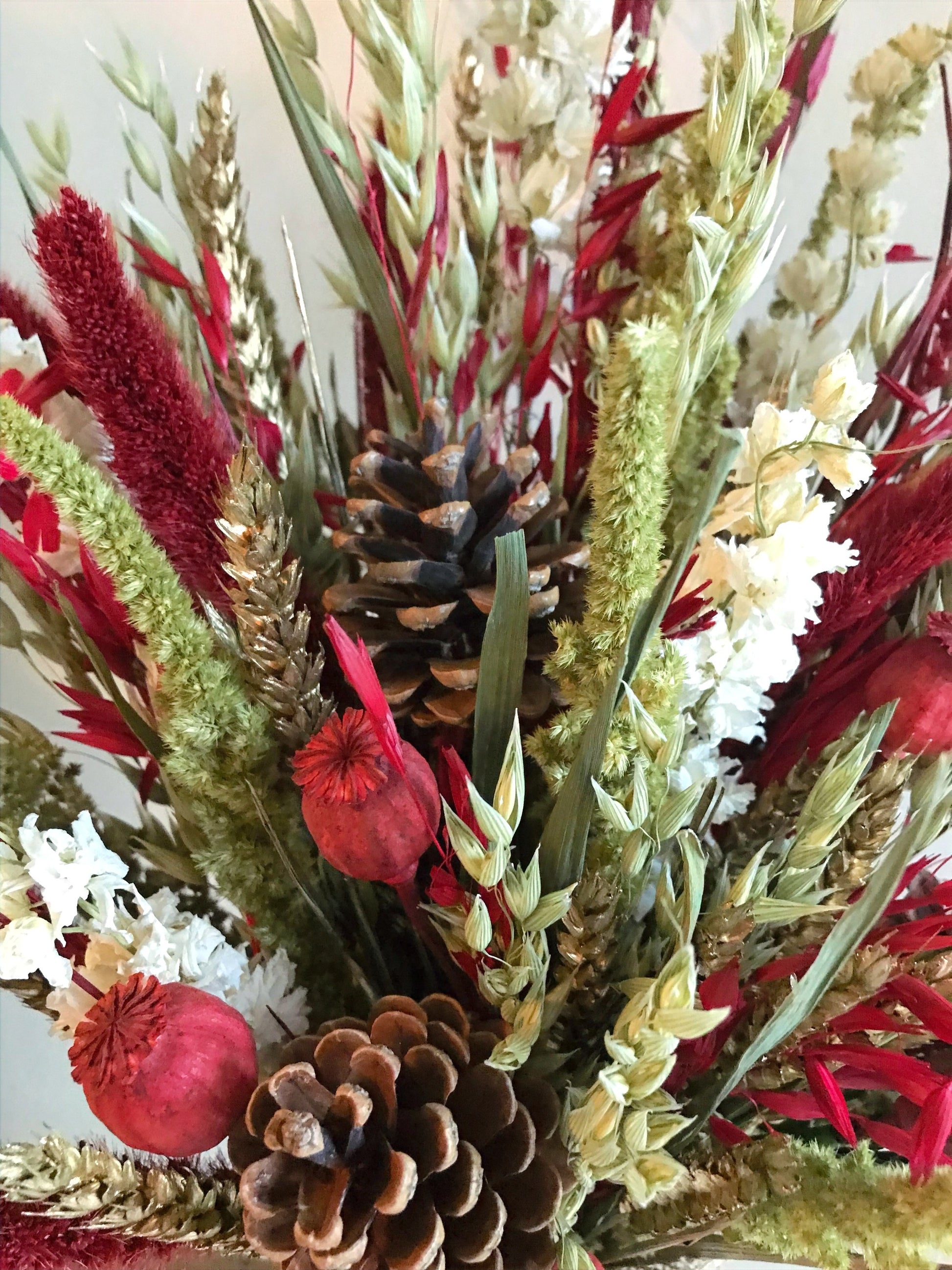 Christmas Dried Flower Bouquet image 1