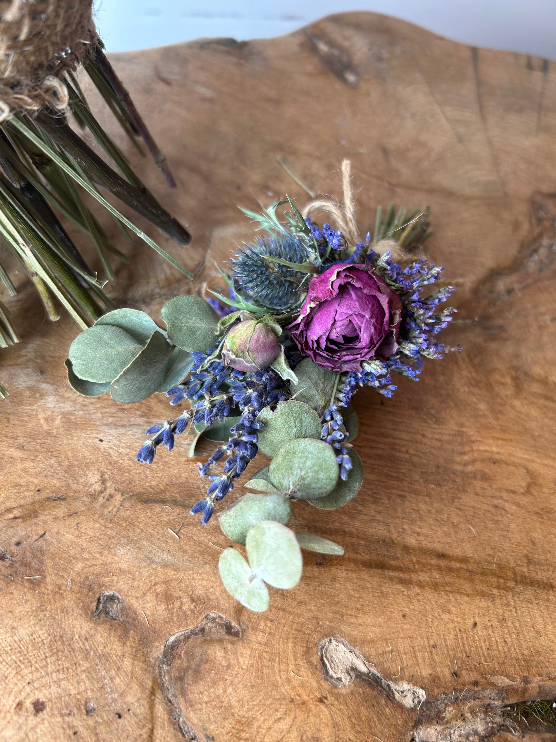 Vintage Lilac Buttonhole image 0