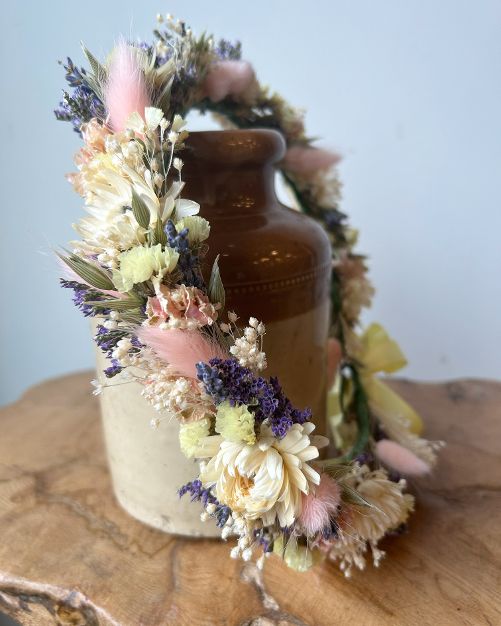 Ice Cream Pastel Flower Crown image 0