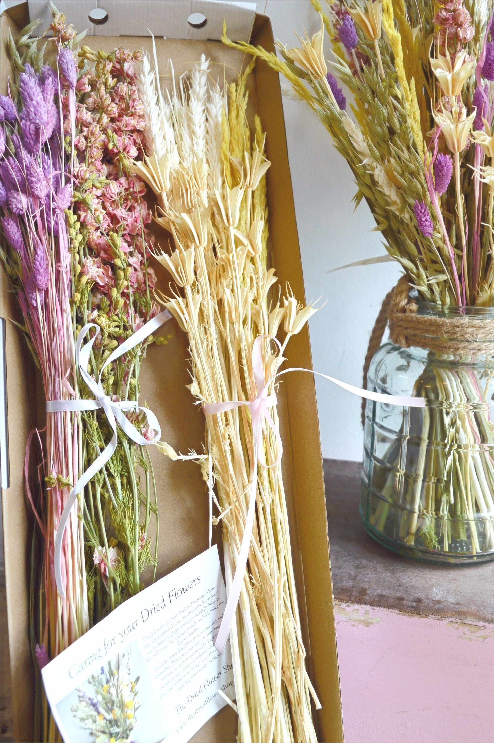 Ice Cream Dried & Wild Letterbox Flowers image 0