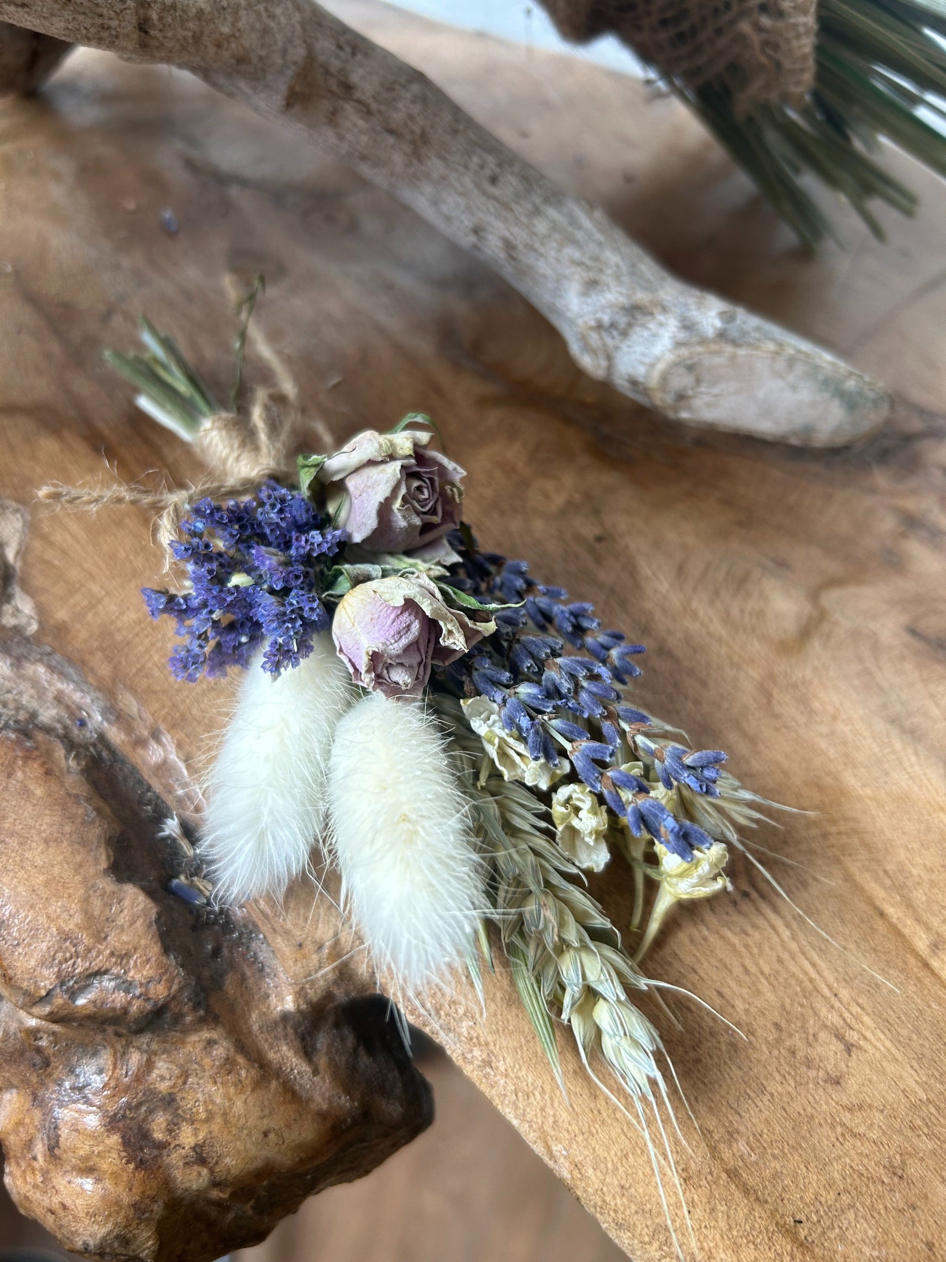 Lilac and Lavender Buttonhole image 0
