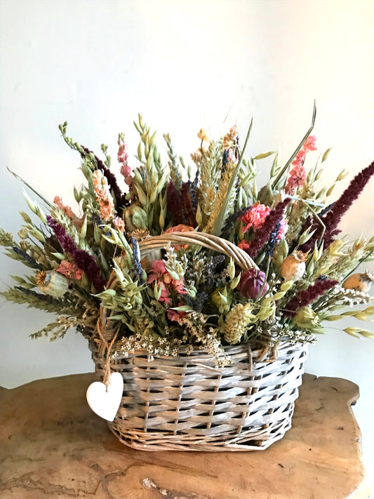 Dried Rustic Basket image 0