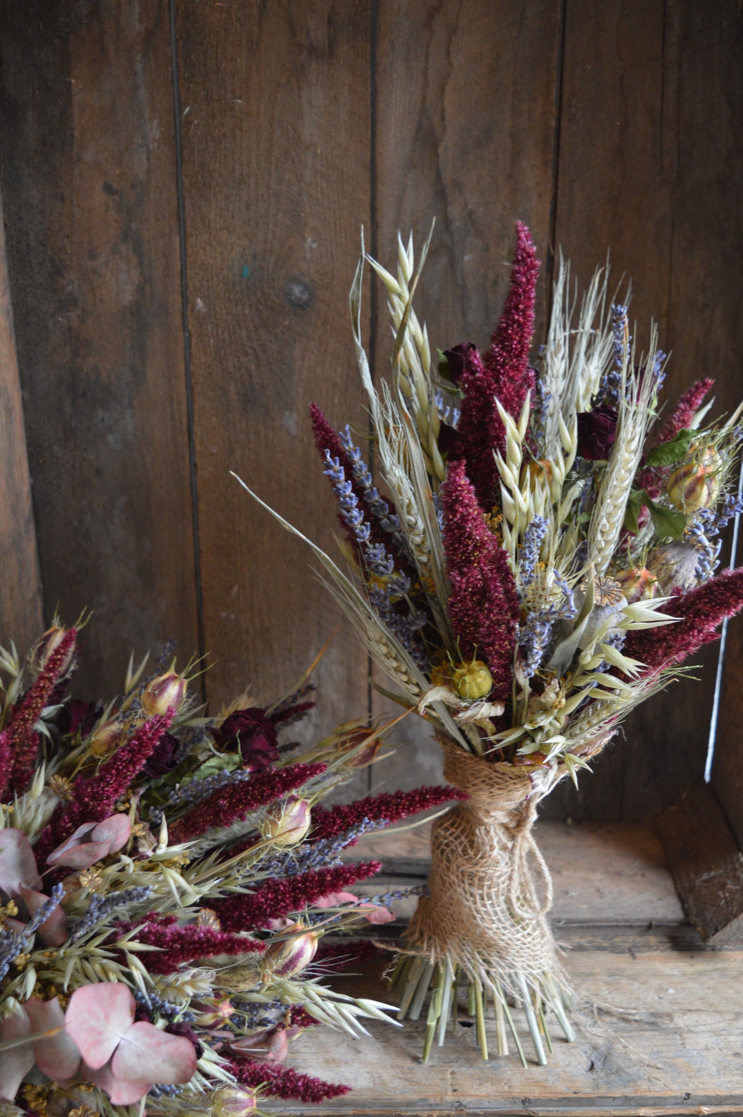Warm Winter Dried Posy image 0