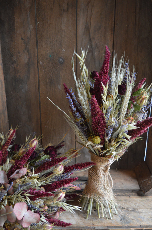 Warm Winter Dried Posy image 0