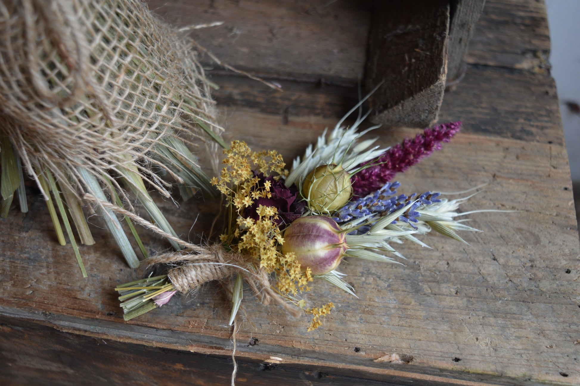 Warm Winter Buttonhole image 0