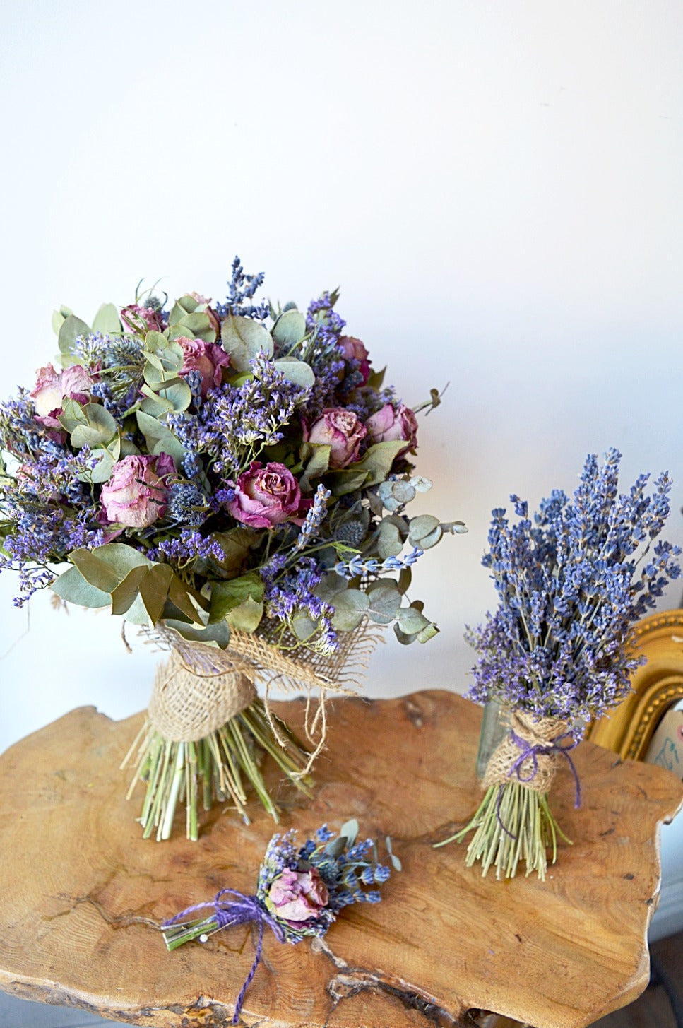 Vintage Lilac Bridal and Bridesmaid image 2