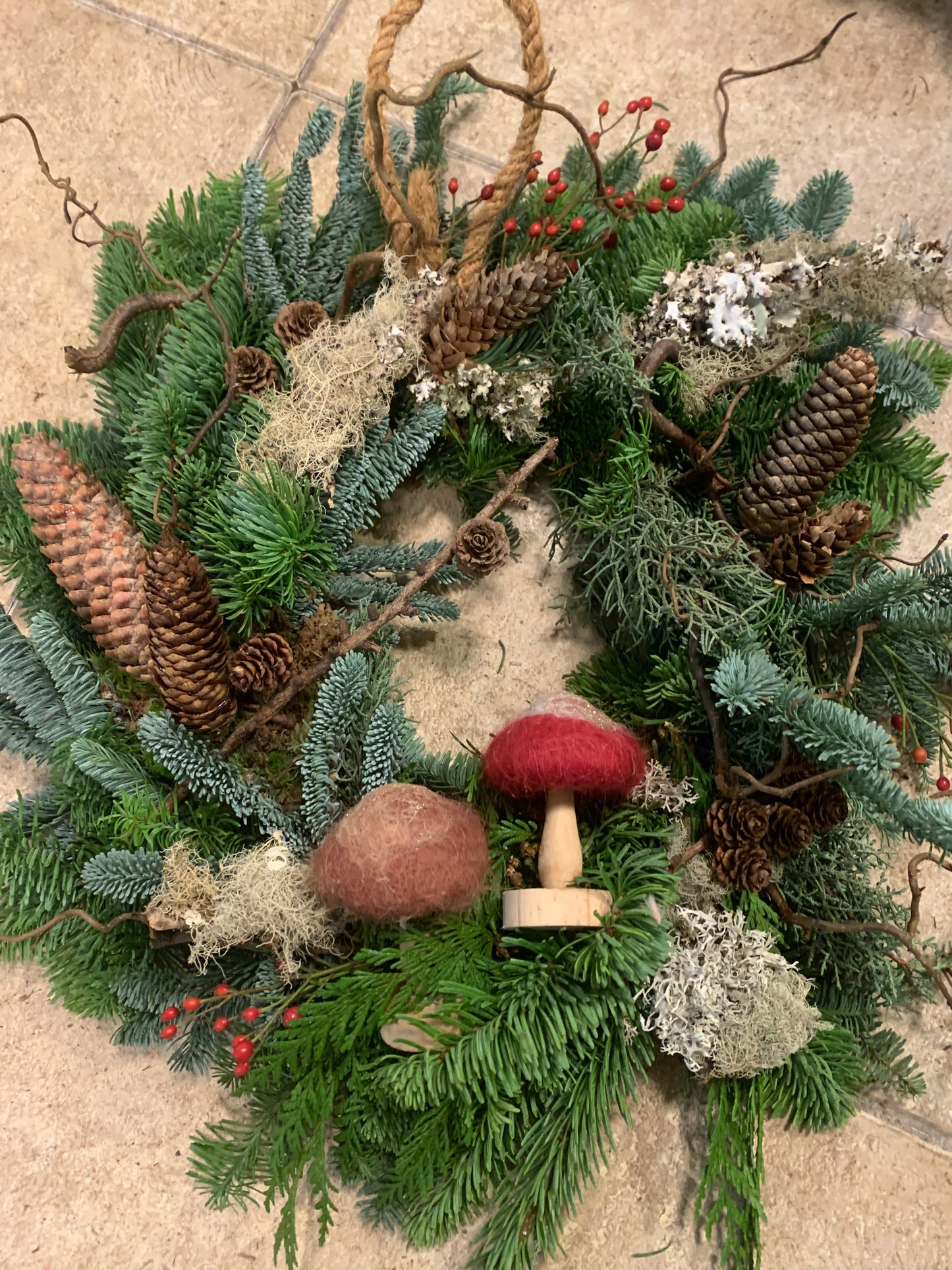Free Style Christmas Door Wreath Workshop - 19th Nov 2025