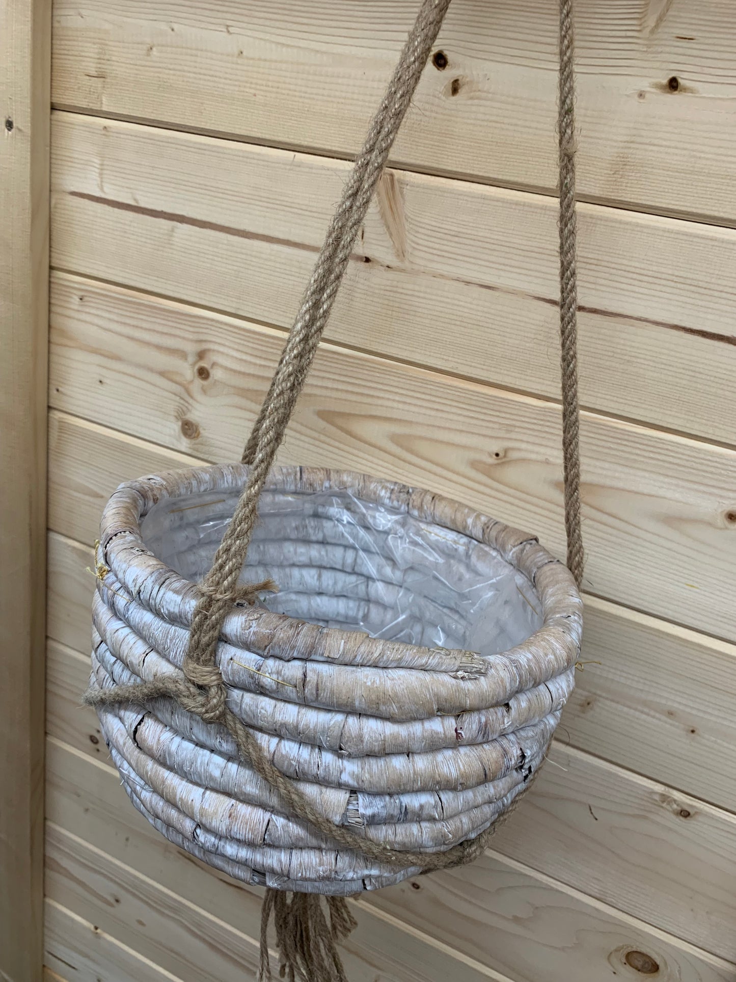 Reed Grass Hanging Basket / House Plant Basket
