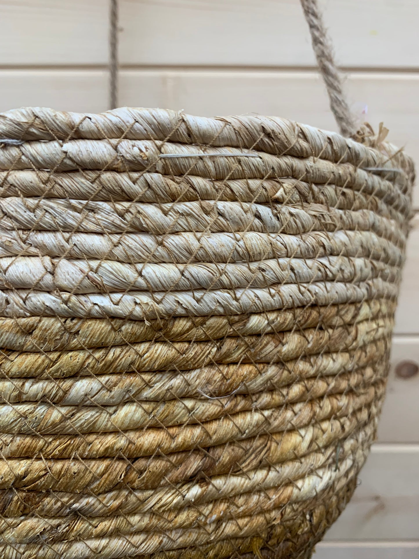 Seagrass Hanging Basket / House Plant Basket