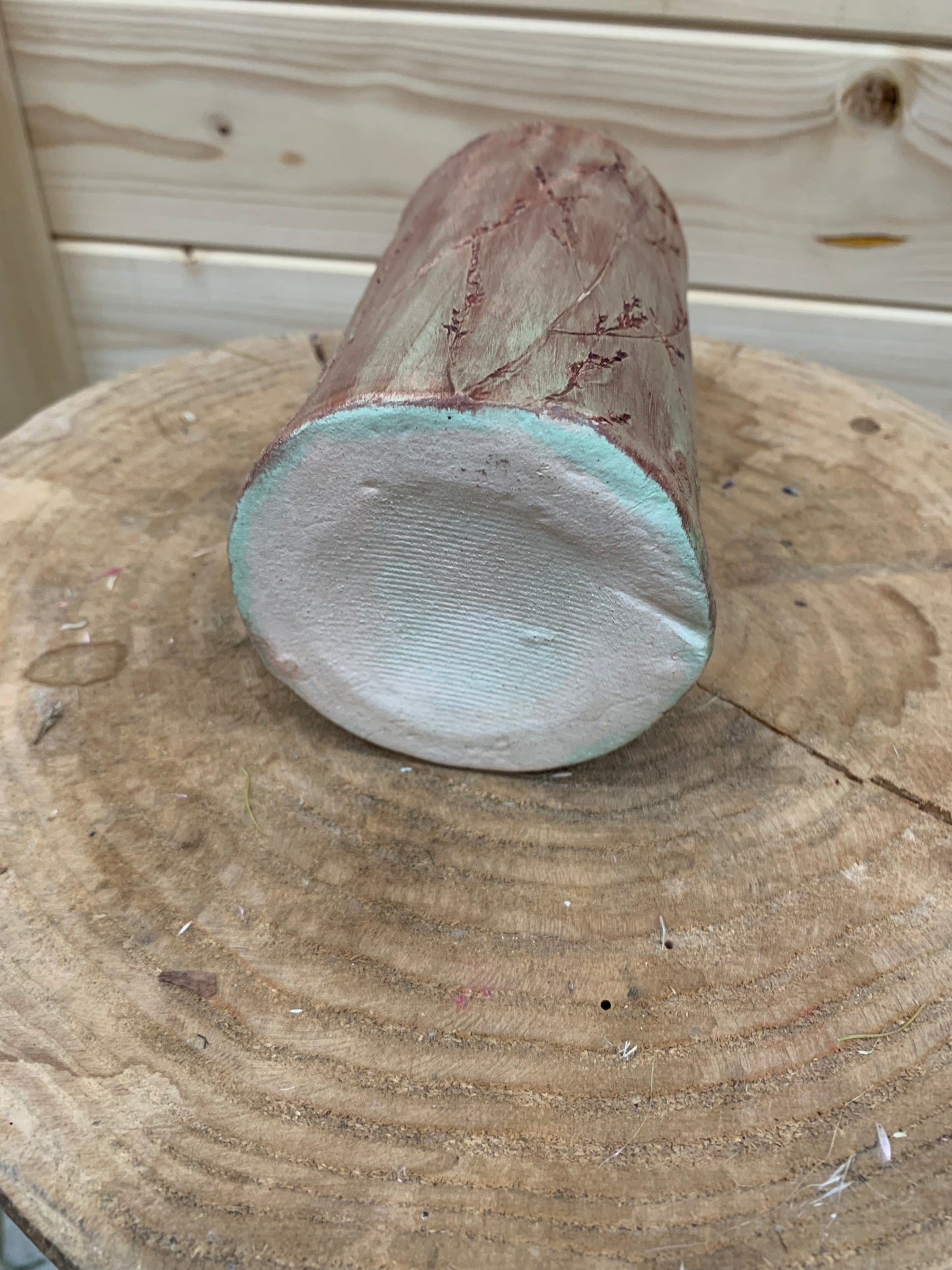 Panicum Vase / Homemade Pottery Vase / Original Studio Pottery Vase