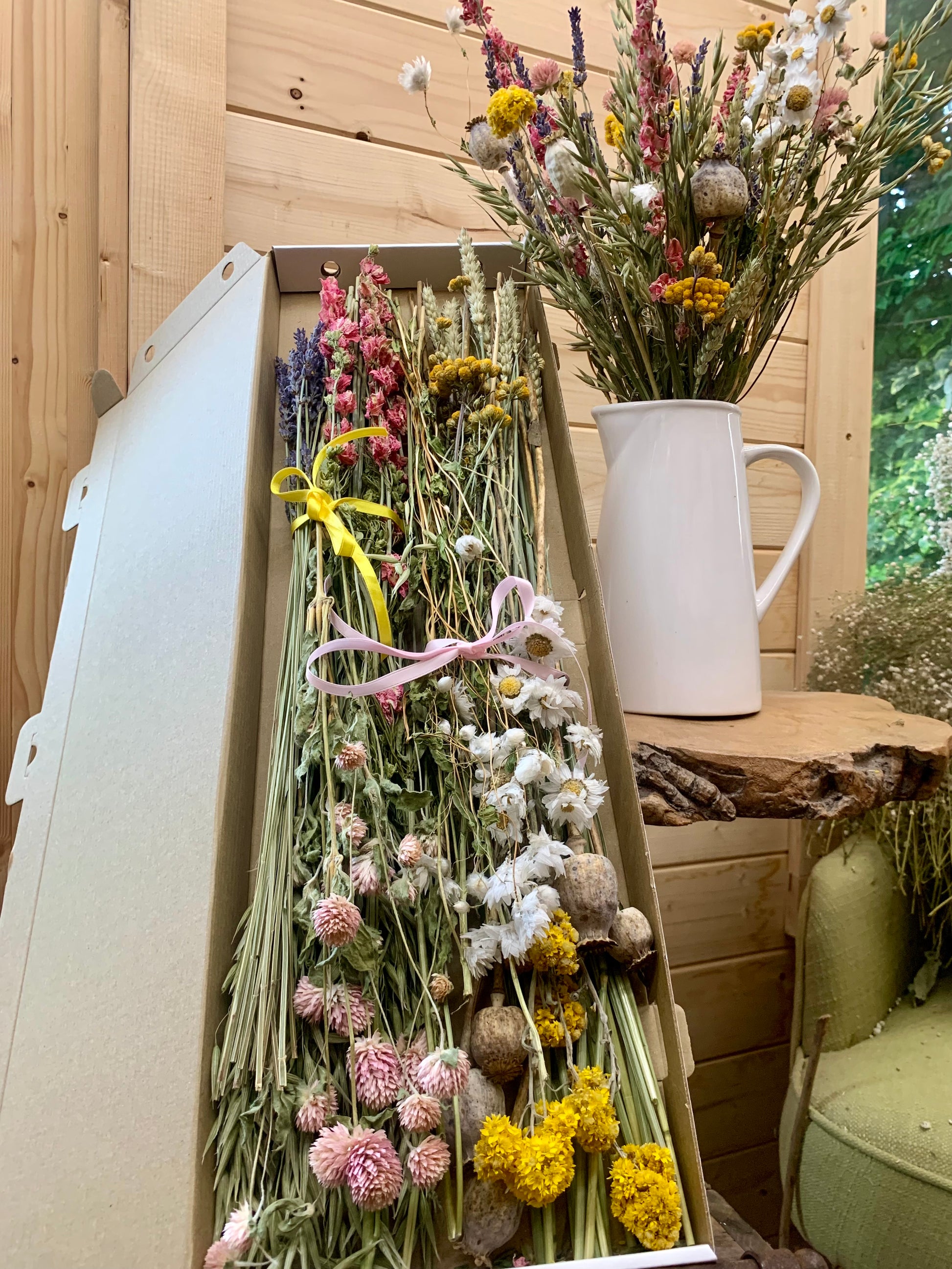 Dried & Wild Letterbox Wild Bunch / Wild Dried Flower Gift / Sustainable Flowers - The Dried Flower Shop