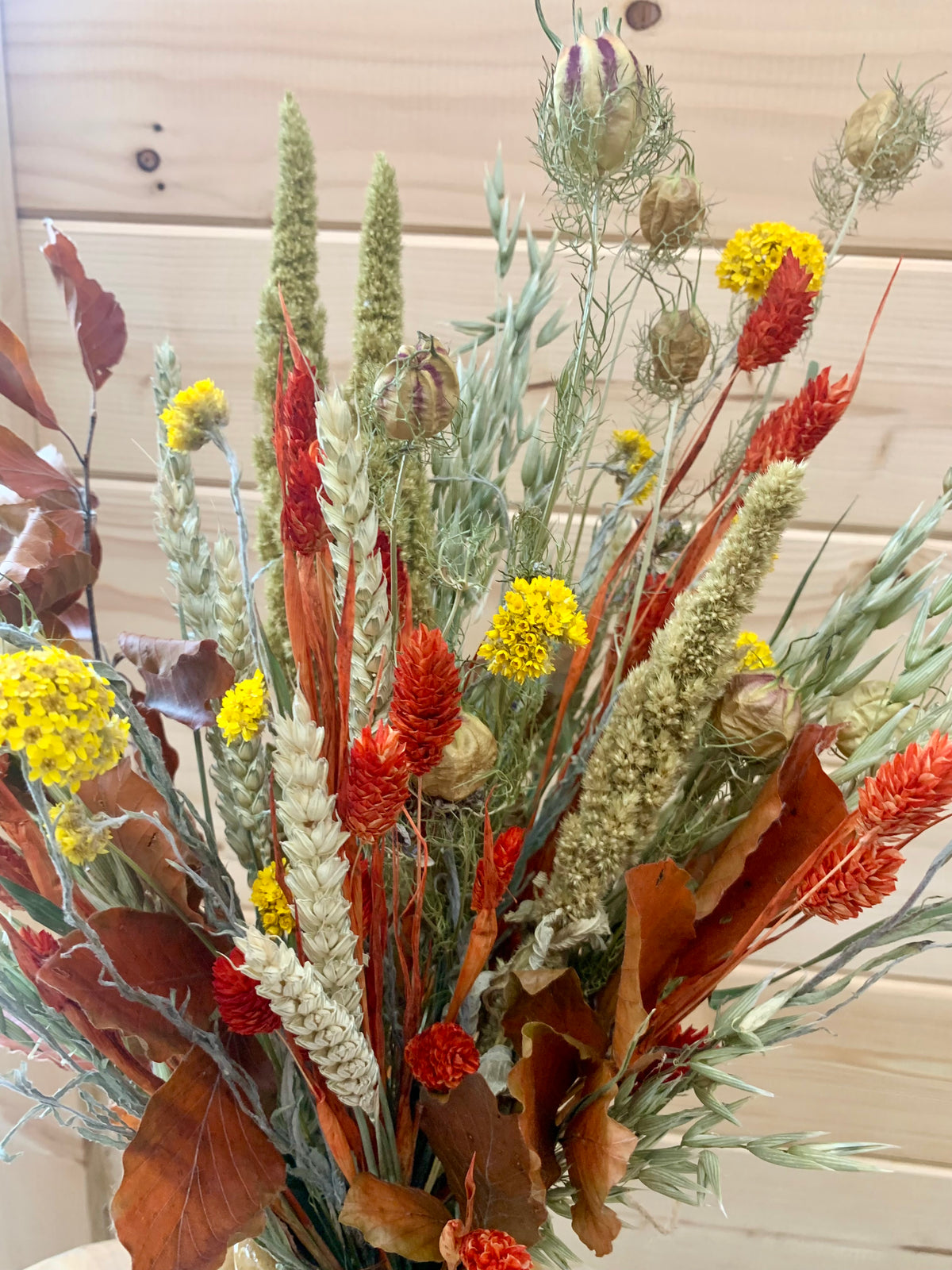 Autumn Dried & Wild Letterbox Flowers / Autumn Dried Flower / Letterbox Gift The Dried Flower Shop