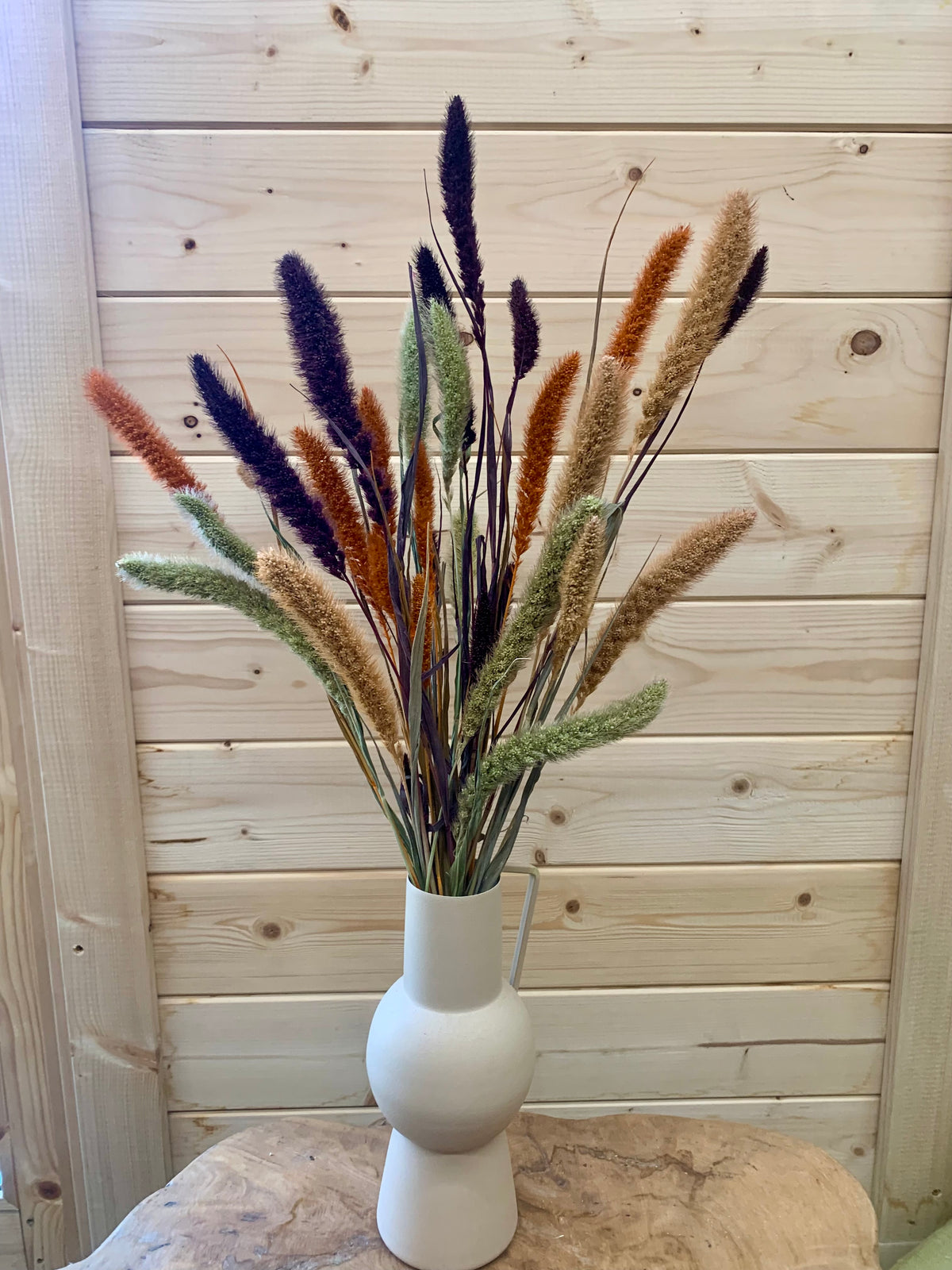 Dried Foxtail Grass Letterbox Flowers | Setaria Grass