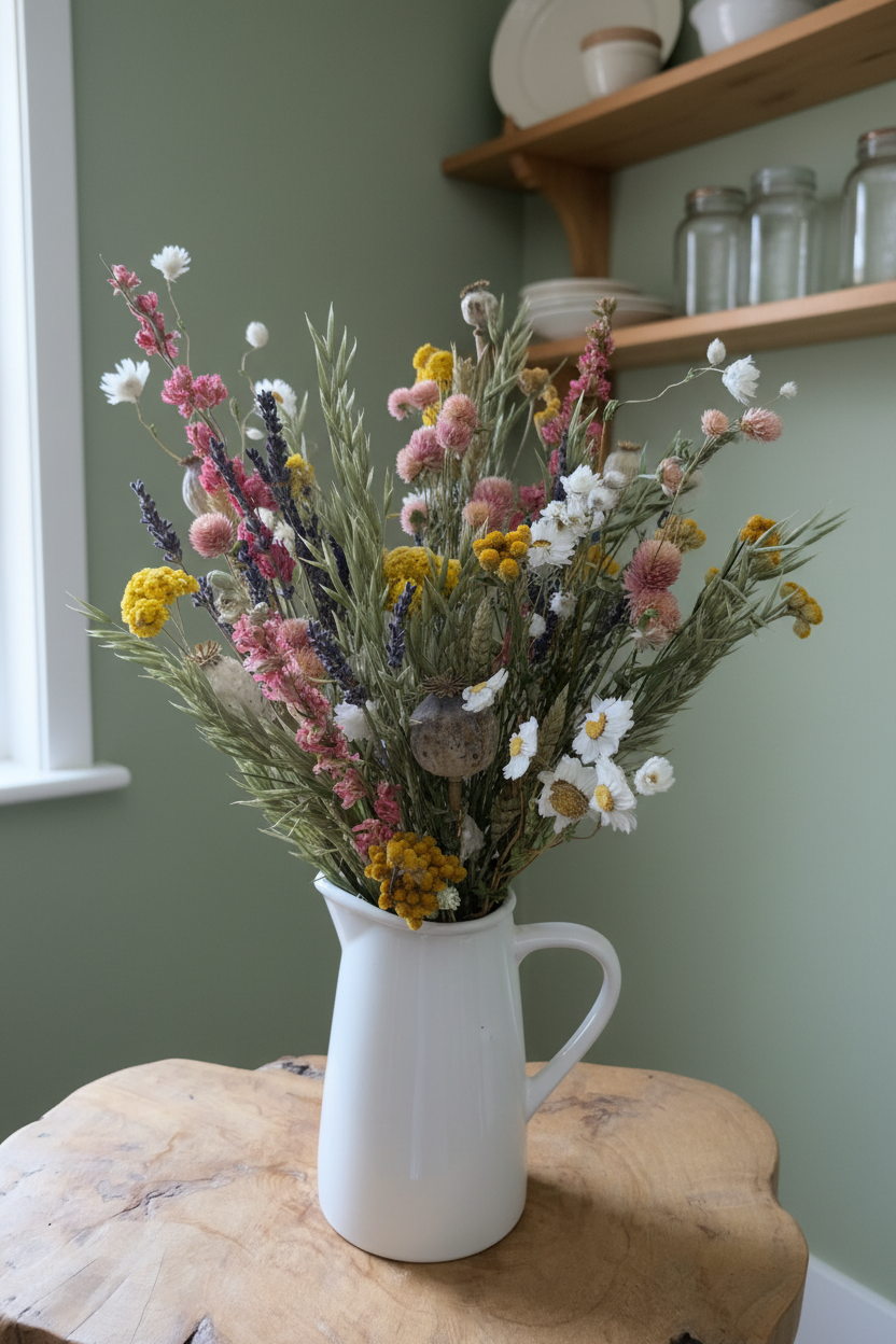 Dried & Wild Letterbox Wild Bunch / Wild Dried Flower Gift / Sustainable Flowers - The Dried Flower Shop