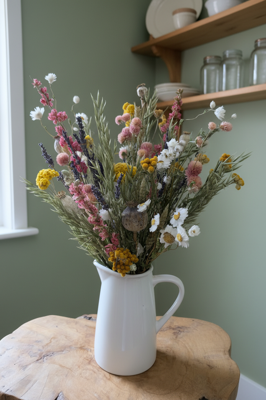 Dried & Wild Letterbox Wild Bunch / Wild Dried Flower Gift / Sustainable Flowers - The Dried Flower Shop