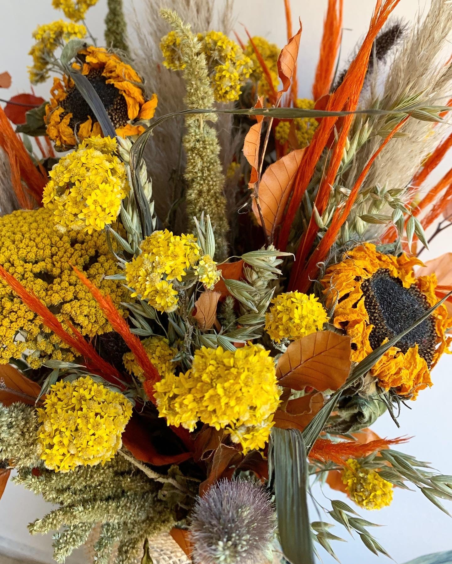 Sunflower Dried Flower Bouquet image 1