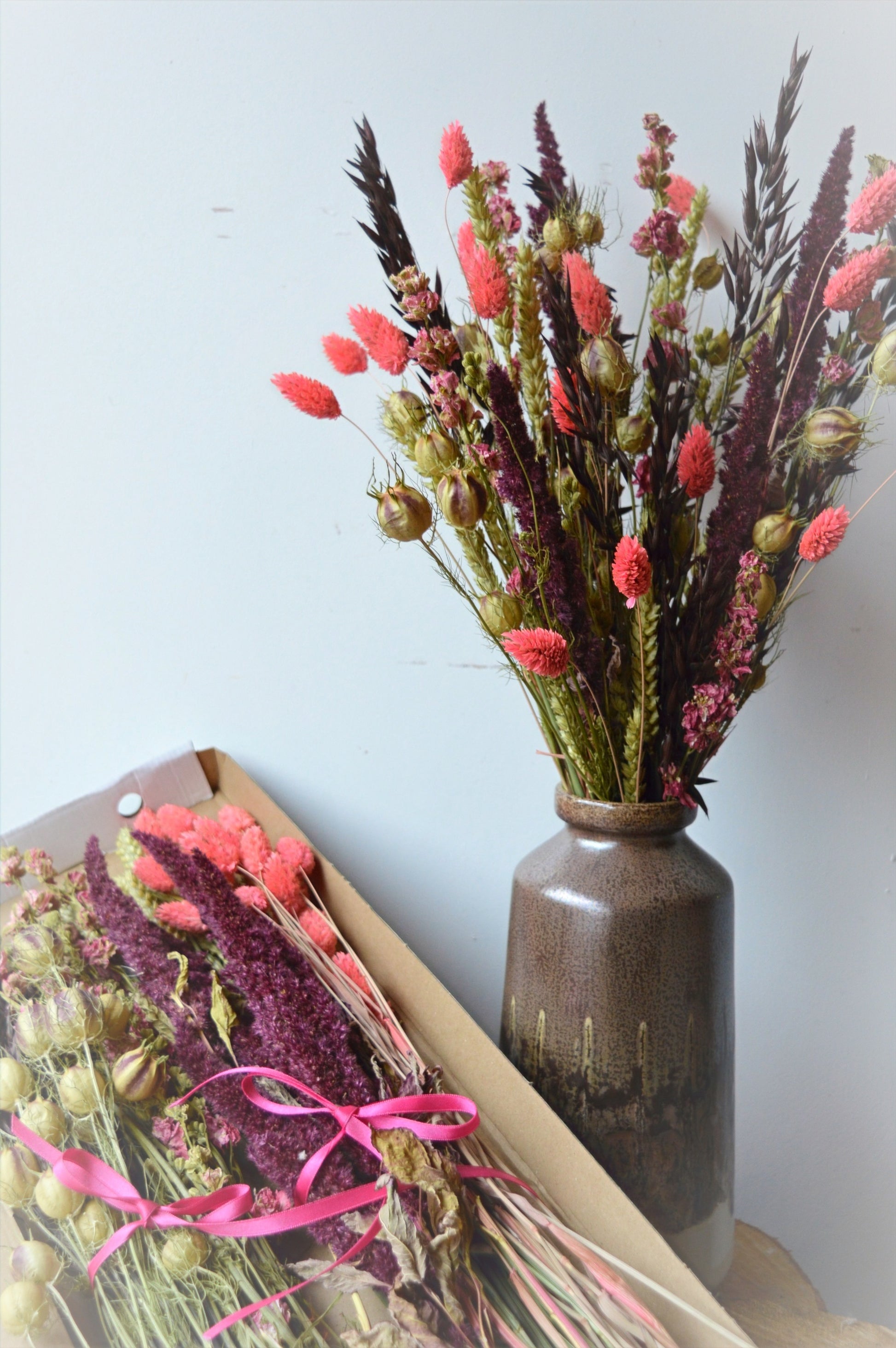 Pink and Burgundy Wild Letterbox Flowers image 2