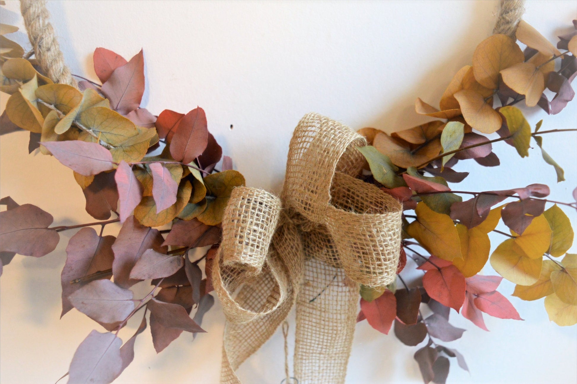 Preserved Eucalyptus Angel Wreath image 3