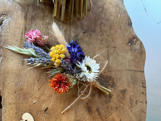 Cottage Garden Buttonhole image 0