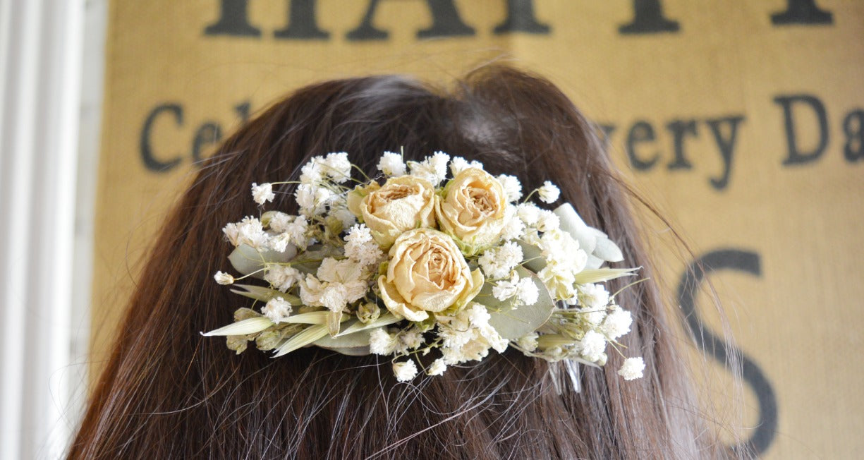 Natural Flower Comb image 0